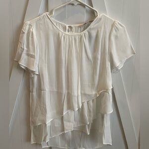 Forever 21 White Woven Top Size XS New with Tag